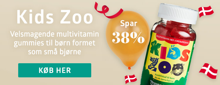 Spar 38% på Kids Zoo multivitamin